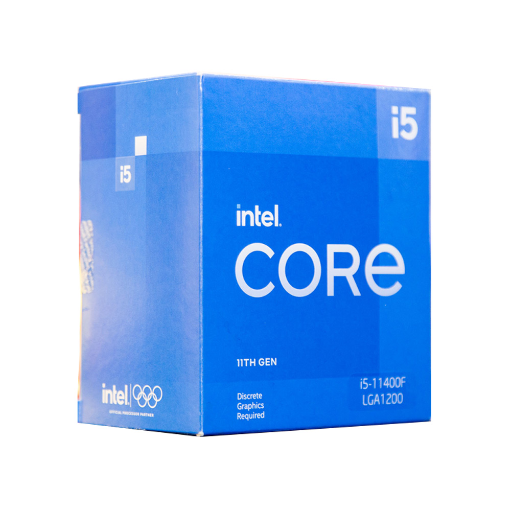 CPU Intel Core i5-11400F (2.6GHz turbo up to 4.4GHz, 6 nhân 12 luồng ...