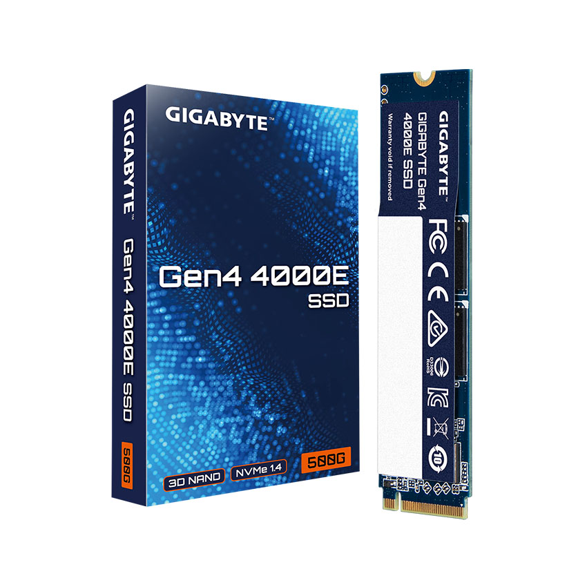 Gigabyte revela Gen 4 4000E, sua nova linha de SSDs NVMe