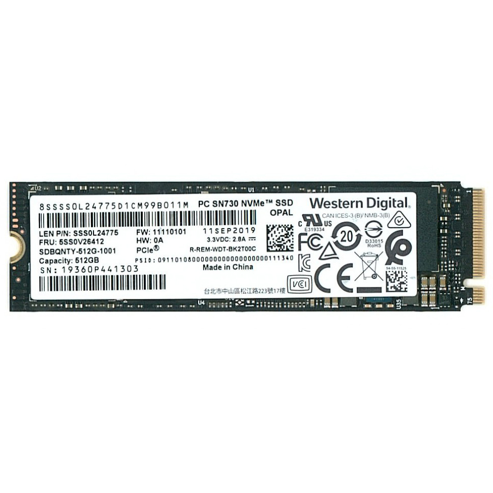 Ổ cứng SSD WD SN730 M2-PCIe NVMe 1TB