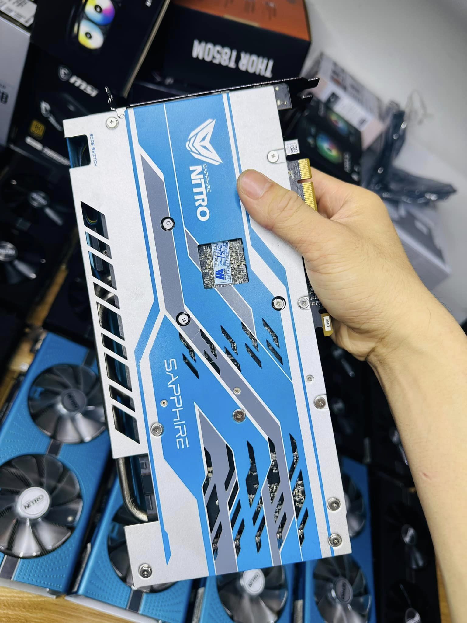 Sapphire Radeon Rx 580 Nitro+ Special Edition 8gb Card màn hình Sapphire Nitro RX580 8G Plus Special Edition