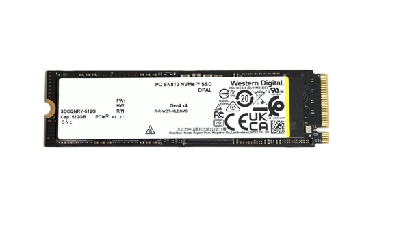 内蔵型SSD WD PC SN810 NVMe SSD 512GB Ổ cứng SSD WD SN810 M2-PCIe NVMe 2280 512GB